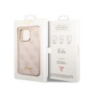 Guess Metal Camera Outline Apple iPhone 14 Pro hátlap tok, rózsaszín