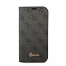 Guess 4G Metal Camera Outline Apple iPhone 14 flip tok, fekete