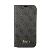   Guess 4G Metal Camera Outline Apple iPhone 14 flip tok, fekete