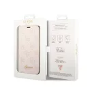 Guess 4G Metal Camera Outline Apple iPhone 14 flip tok, rózsaszín