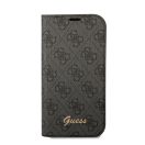 Guess 4G Metal Camera Outline Apple iPhone 14 Pro flip tok, fekete