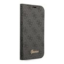 Guess 4G Metal Camera Outline Apple iPhone 14 Pro flip tok, fekete