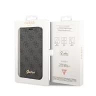   Guess 4G Metal Camera Outline Apple iPhone 14 Pro flip tok, fekete