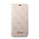 Guess 4G Metal Camera Outline Apple iPhone 14 Pro flip tok, rózsaszín