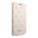 Guess 4G Metal Camera Outline Apple iPhone 14 Pro flip tok, rózsaszín