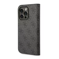   Guess 4G Metal Camera Outline Apple iPhone 14 Pro Max flip tok, fekete