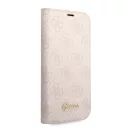 Guess 4G Metal Camera Outline Apple iPhone 14 Pro Max flip tok, rózsaszín