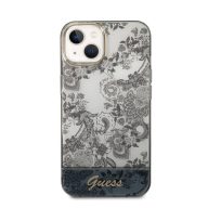   Guess Toile De Jouy Apple iPhone 14 Plus hátlap tok, szürke