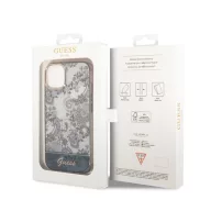   Guess Toile De Jouy Apple iPhone 14 Plus hátlap tok, szürke