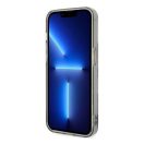 Guess Toile De Jouy Apple iPhone 14 Pro hátlap tok, szürke