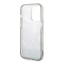 Guess Toile De Jouy Apple iPhone 14 Pro hátlap tok, szürke