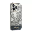 Guess Toile De Jouy Apple iPhone 14 Pro Max hátlap tok, szürke