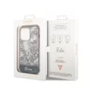 Guess Toile De Jouy Apple iPhone 14 Pro Max hátlap tok, szürke