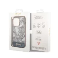   Guess Toile De Jouy Apple iPhone 14 Pro Max hátlap tok, szürke