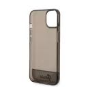 Guess Camera Outline Translucent Apple iPhone 14 Plus hátlap tok, fekete