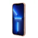 Guess Camera Outline Translucent Apple iPhone 14 Pro Max hátlap tok, rózsaszín