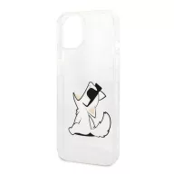   Karl Lagerfeld Choupette Eat hátlap tok Apple iPhone 14 Plus, átlátszó
