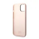 Karl Lagerfeld Head Liquid szilikon hátlap tok Apple iPhone 14 Plus, rószaszín