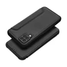 Razor book Samsung Galaxy A12 flip tok, fekete