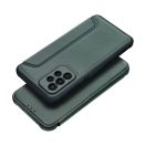 Razor book Samsung Galaxy A33 5G flip tok, sötétzöld