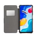 Razor book Xiaomi Redmi Note 11 Pro/11 Pro 5G flip tok, fekete