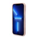 Karl Lagerfeld and Choupette MagSafe hátlap tok Apple iPhone 14 Pro, rózsaszín