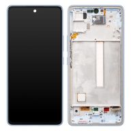   Samsung Galaxy SM- A536B A53 5G kompatibilis LCD kijelző, világoskék