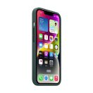 Apple iPhone 14 MagSafe-rögzítésű bőr tok, Erdőzöld