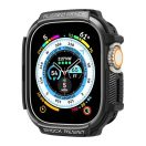 Spigen Rugged Armor Apple Watch UItra 2/1 (49mm), Fekete tok