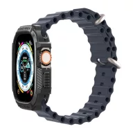   Spigen Rugged Armor Apple Watch UItra 4 /3 / 2 / 1 (49mm), Fekete tok