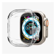   Spigen Ultra Hybrid Apple Watch UItra 2 / 1 49mm tok, Crystal Clear, átlátszó