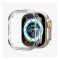 Spigen Ultra Hybrid Apple Watch UItra 2 / 1 49mm tok, Crystal Clear, átlátszó