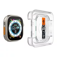   Spigen Glas.tR EZ Fit Apple Watch Ultra 3 / 2 / 1 49mm tempered kijelzővédő fólia felhelyező kerettel (2db)