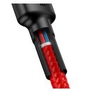 Baseus Cafule USB-C / USB-C töltő- és adatkábel, 60W, 1m, piros