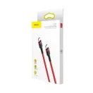 Baseus Cafule Type-C - Type-C adatkábel, 60W, 2m, piros