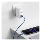 Baseus Crystal Shine USB / USB-C töltő- és adatkábel, 5A, 1,2m, kék