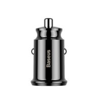   Baseus Grain autós szivargyújtó töltő 2xUSB-A 5V 3.1A, fekete