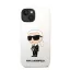 Karl Lagerfeld Liquid Ikonik NFT szilikon hátlap tok Apple iPhone 14 Plus, fehér