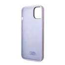 Karl Lagerfeld Liquid Ikonik NFT szilikon hátlap tok Apple iPhone 14 Plus, lila