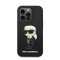 Karl Lagerfeld Liquid Ikonik NFT szilikon hátlap tok Apple iPhone 14 Pro, fekete