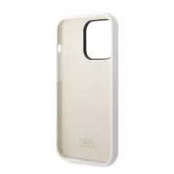   Karl Lagerfeld Liquid Ikonik NFT szilikon hátlap tok Apple iPhone 14 Pro Max, fehér