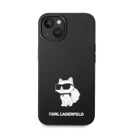   Karl Lagerfeld Liquid Choupette NFT szilikon hátlap tok Apple iPhone 14 Plus, fekete