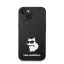 Karl Lagerfeld Liquid Choupette NFT szilikon hátlap tok Apple iPhone 14 Plus, fekete