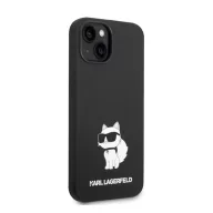   Karl Lagerfeld Liquid Choupette NFT szilikon hátlap tok Apple iPhone 14 Plus, fekete