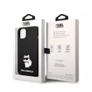 Karl Lagerfeld Liquid Choupette NFT szilikon hátlap tok Apple iPhone 14 Plus, fekete