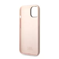   Karl Lagerfeld Liquid Choupette NFT szilikon hátlap tok Apple iPhone 14 Plus, rózsaszín