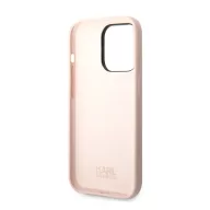  Karl Lagerfeld Liquid Choupette NFT szilikon hátlap tok Apple iPhone 14 Pro, rózsaszín
