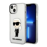   Karl Lagerfeld IML Ikonik NFT hátlap tok Apple iPhone 14 Plus, átlátszó