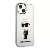   Karl Lagerfeld IML Ikonik NFT hátlap tok Apple iPhone 14 Plus, átlátszó