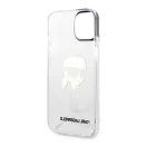 Karl Lagerfeld IML Ikonik NFT hátlap tok Apple iPhone 14 Plus, átlátszó